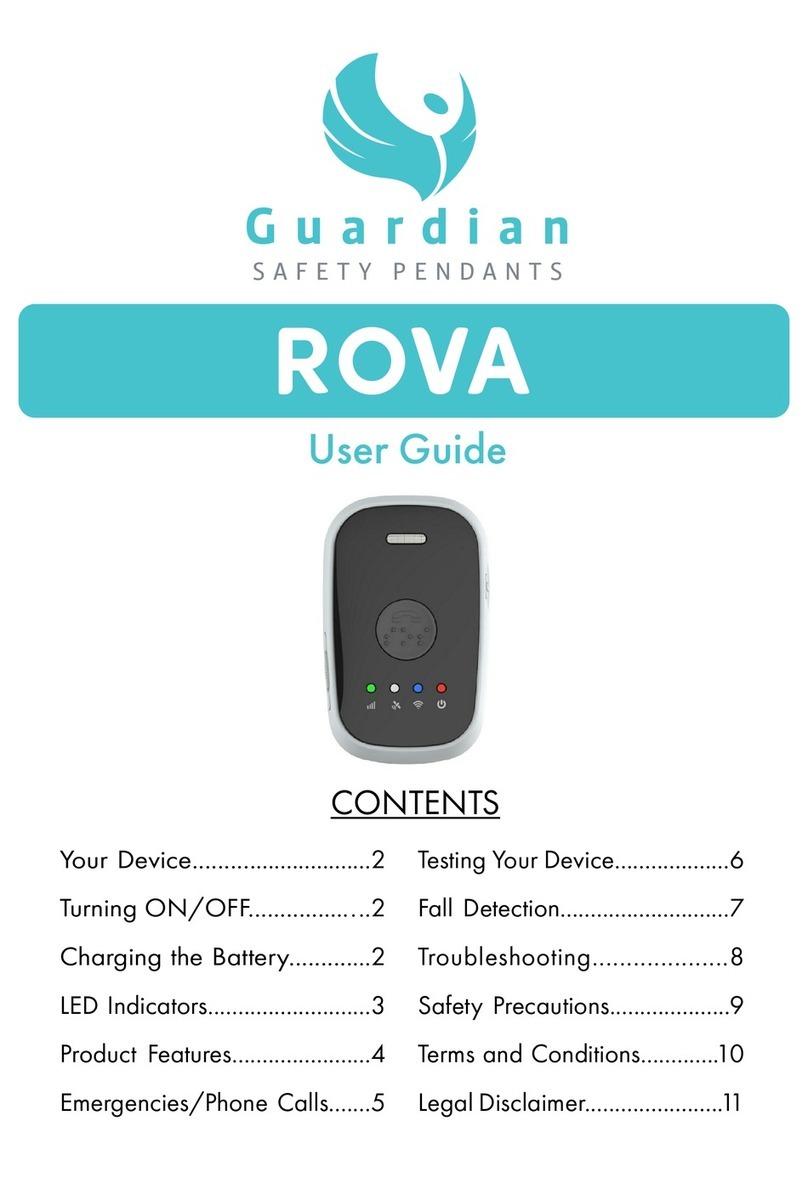 Guardian ROVA User manual Guardian ROVA User manual