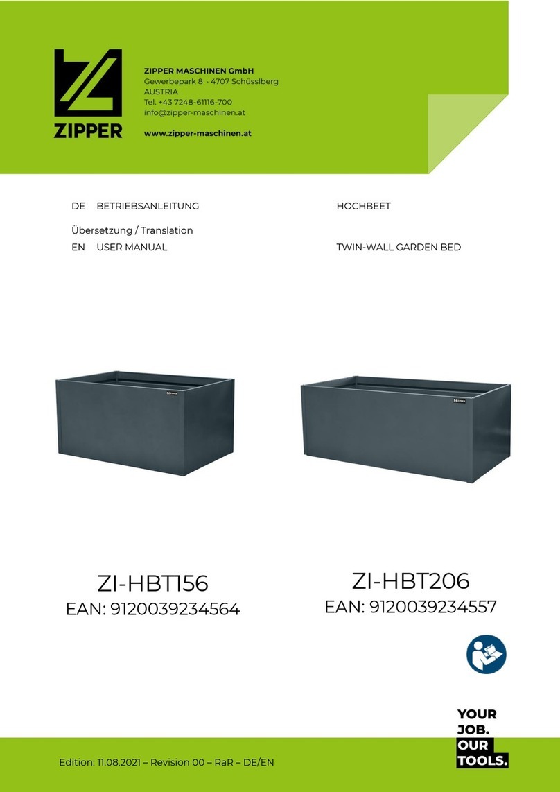 Z.I.P.P.ER MASCHINEN ZI-HBT156 User manual