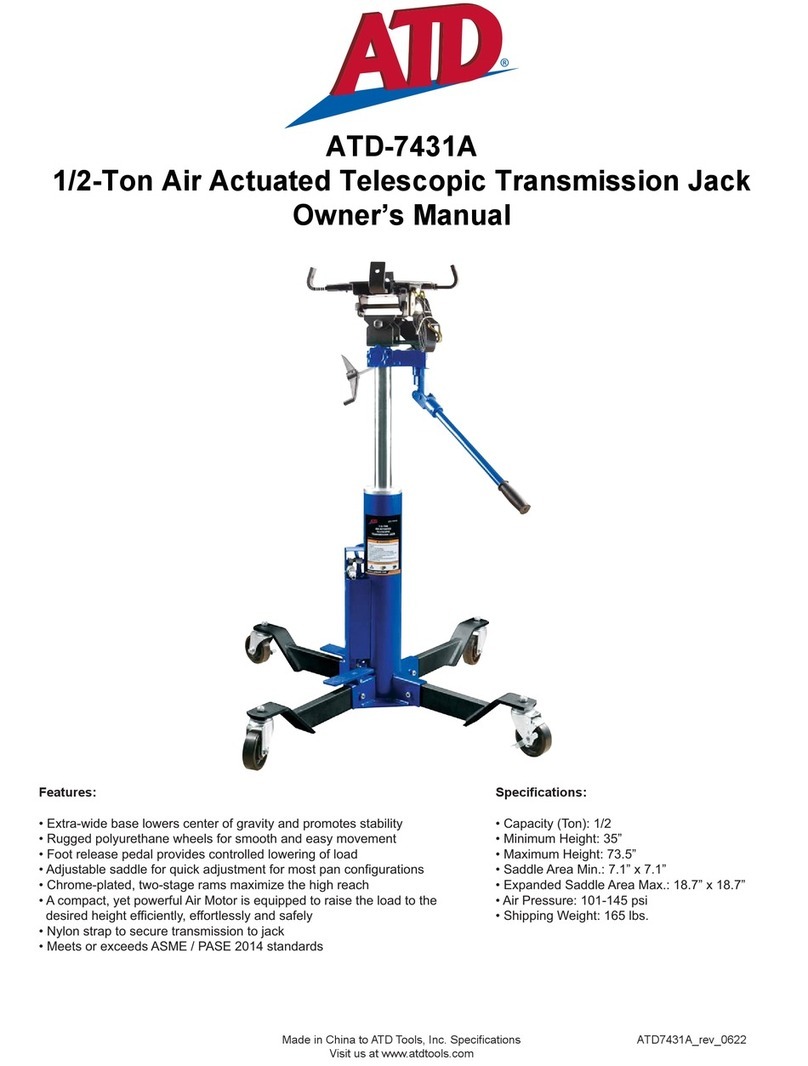 ATD Tools ATD-7431A owner's manual