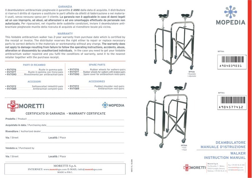 Mopedia RP756A instruction manual