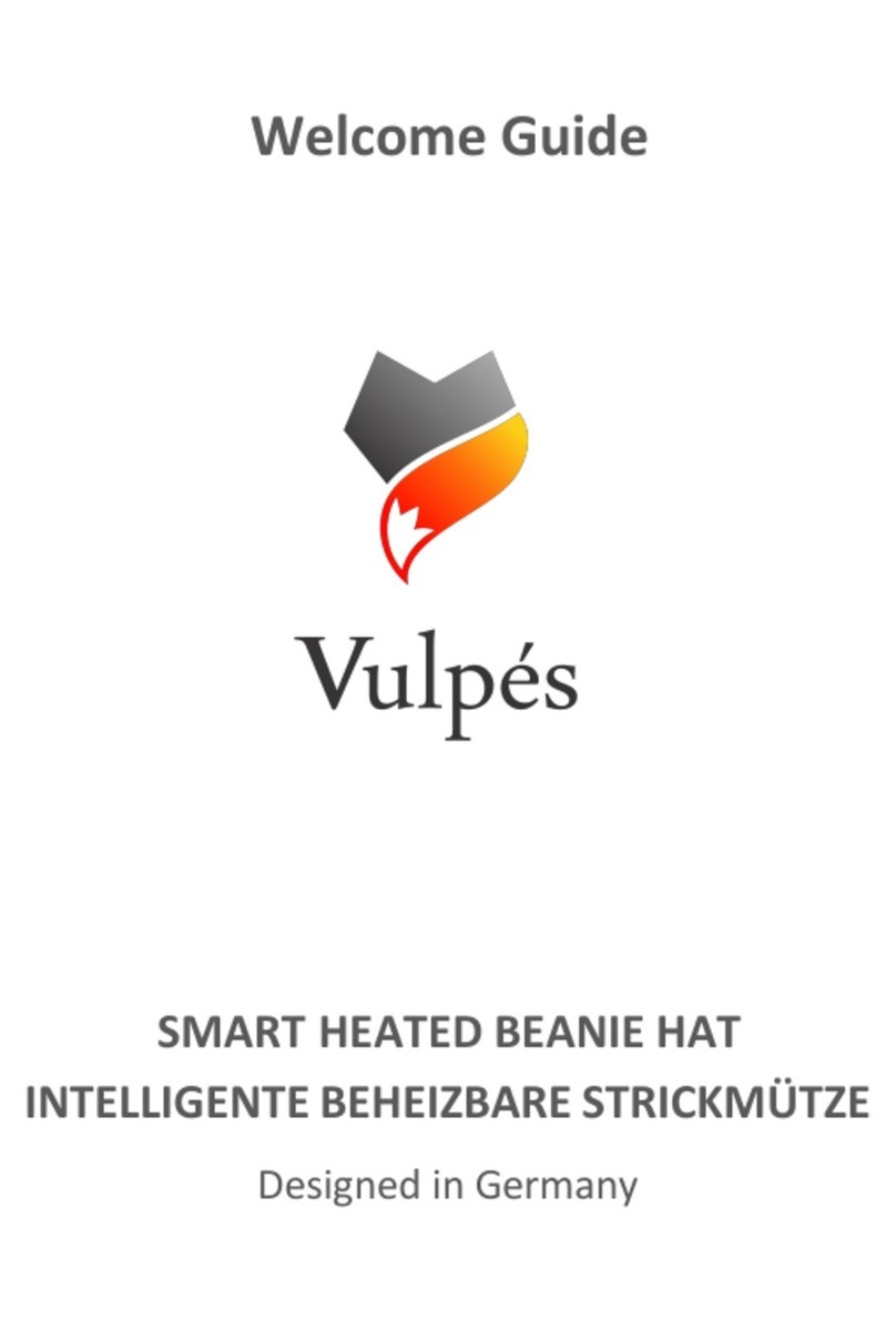 Vulpes Electronics Vulpini Operating and safety instructions