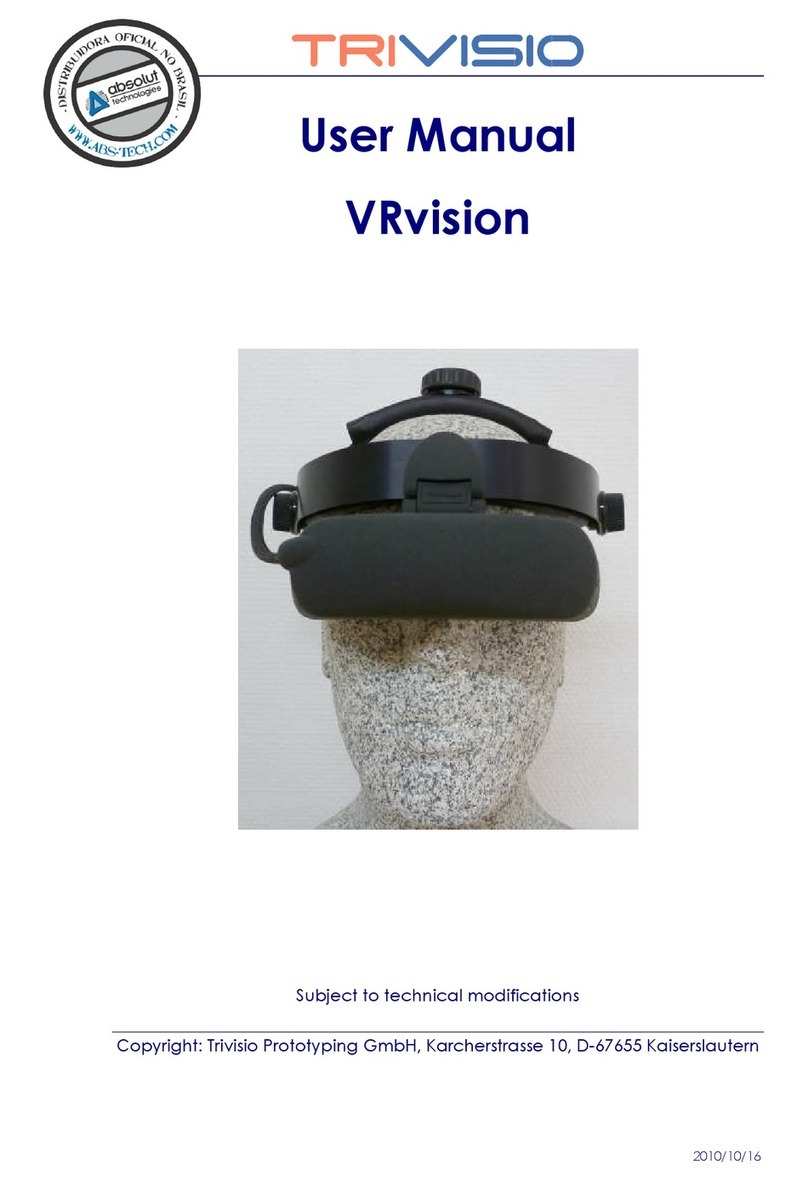 Trivisio VRvision User manual