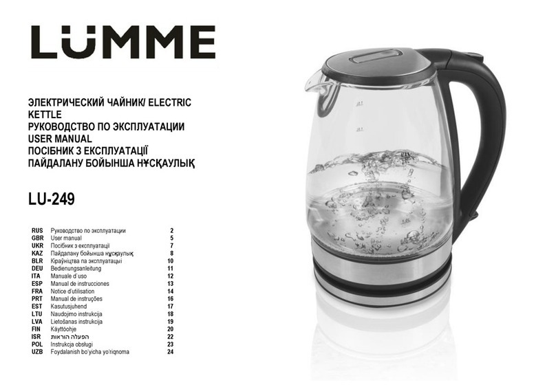Lumme LU-249 user manual