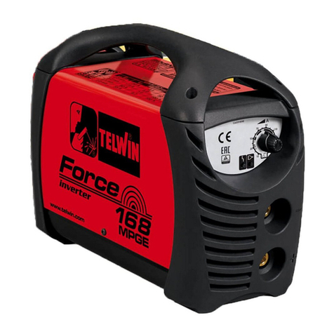 Telwin FORCE 168 MPGE instruction manual