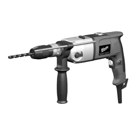 Milwaukee PD2E 22 RS User manual