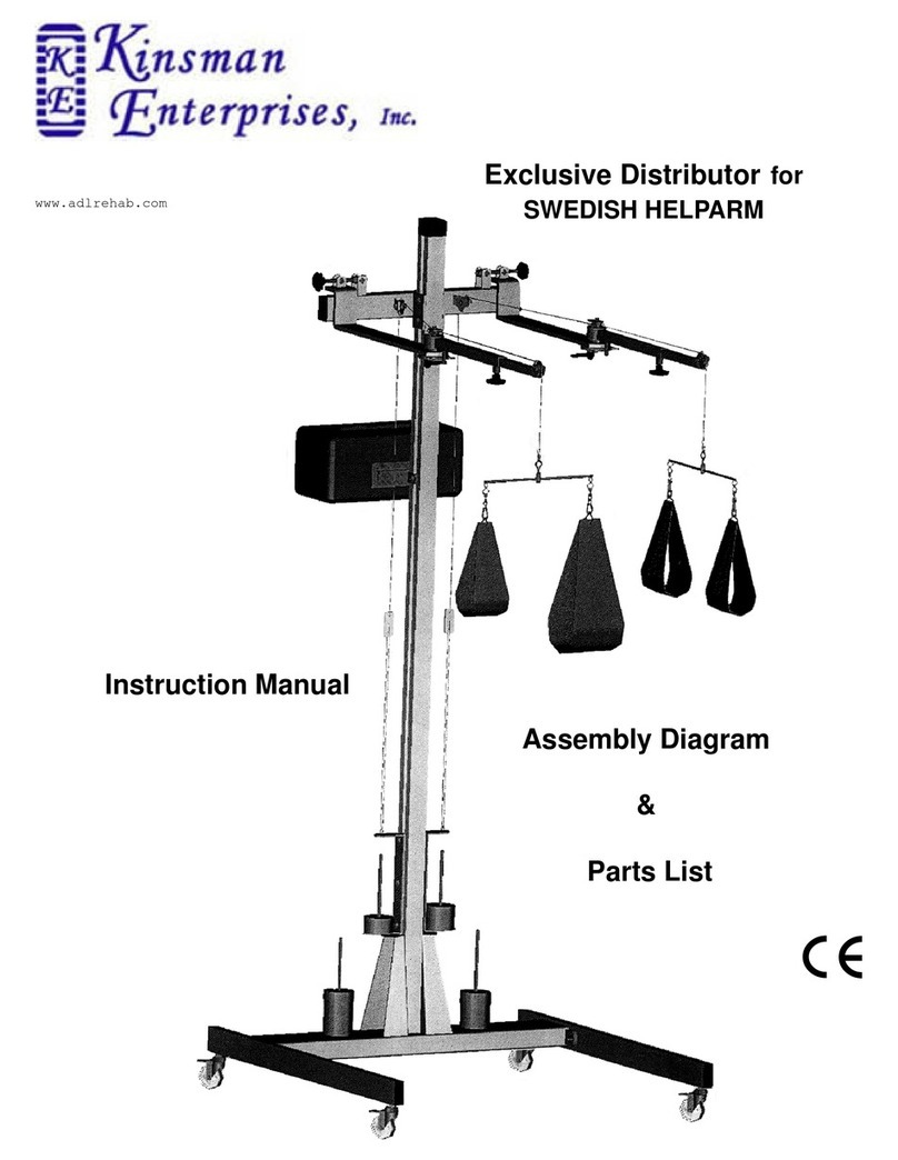 KINSMAN SWEDISH HELPARM 65110 instruction manual