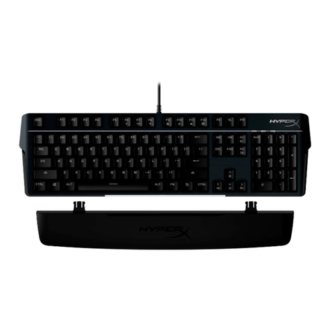 HyperX Alloy MKW100 quick start guide