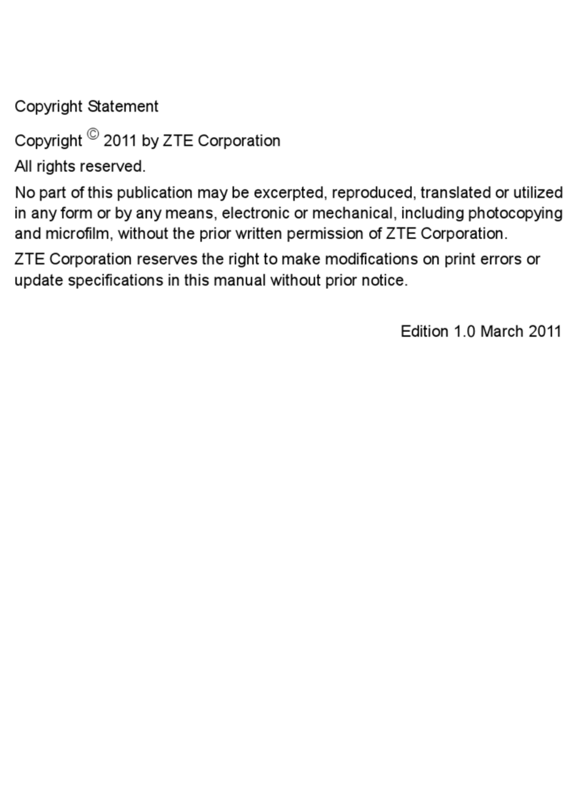 Zte WP560C manual