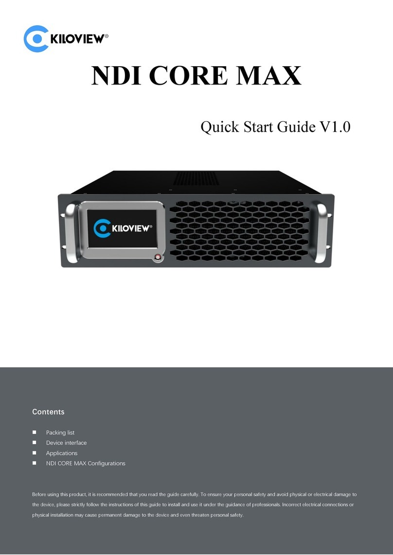 Kiloview NDI CORE MAX quick start guide