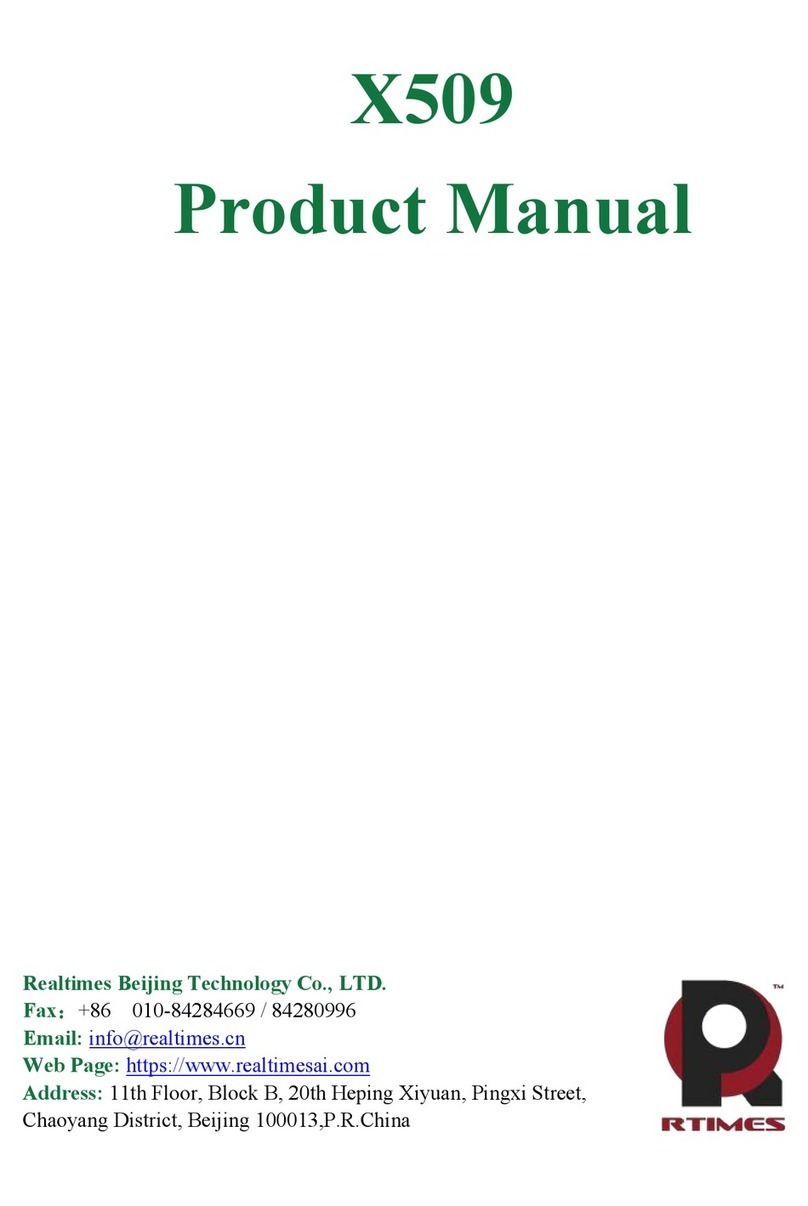 RTimes X509 product manual