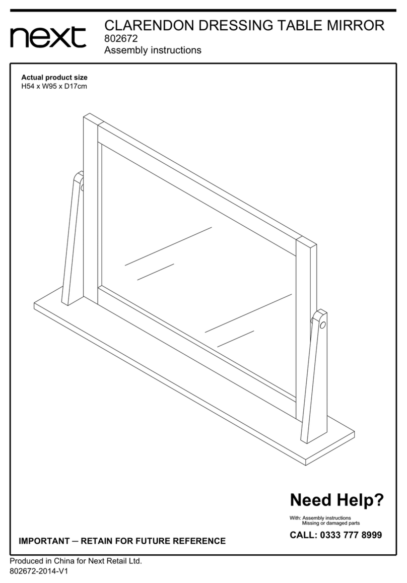 Next CLARENDON 802672 User manual Next CLARENDON 802672 User manual