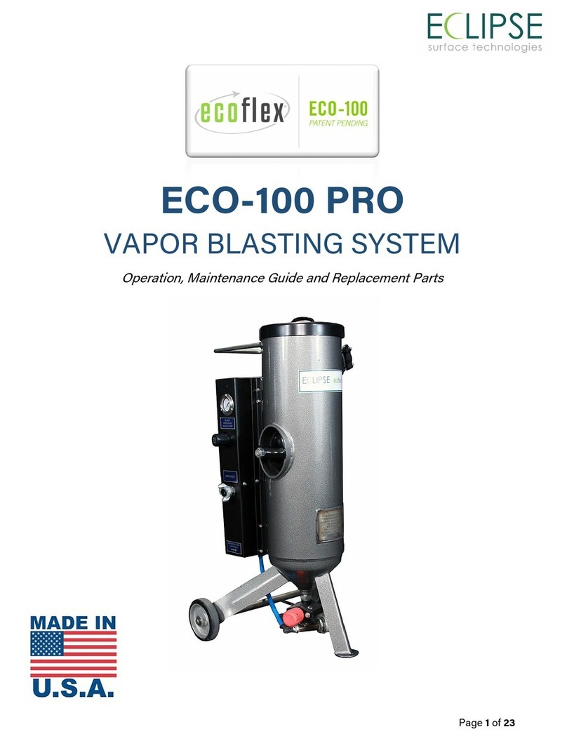 Eclipse ecoflex Eco-100 PRO manual