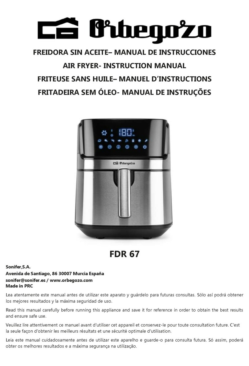 Orbegozo FDR 67 User manual