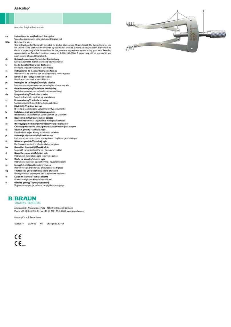 B. Braun Aesculap Manual