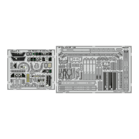 Eduard F/A-18F Assembly instructions