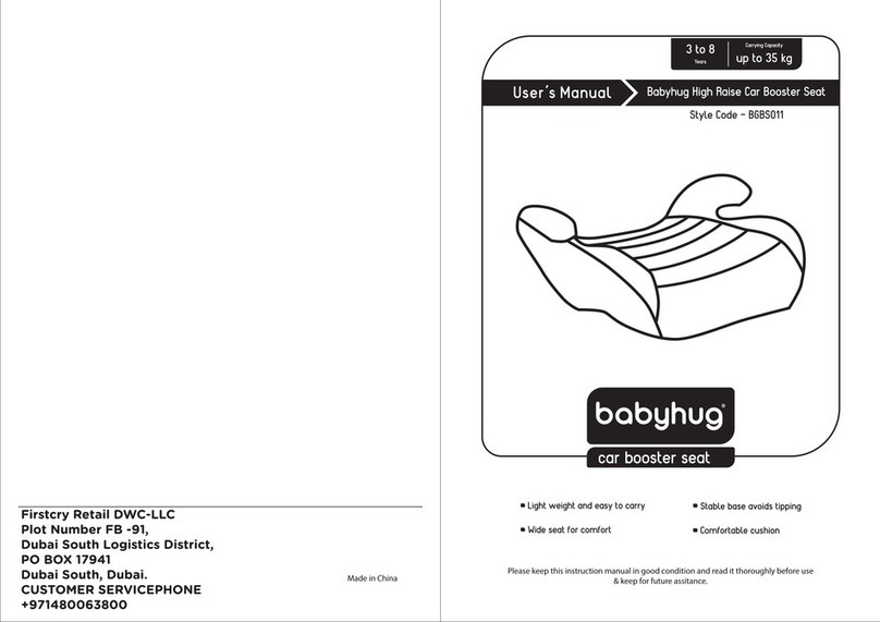 Babyhug BGBS011 user manual