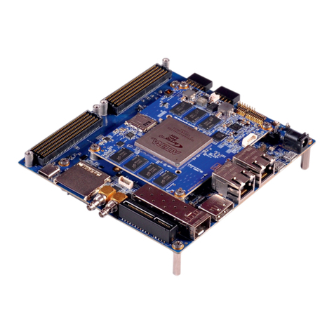 iWave iW-RainboW-G24M Arria10 SoC FPGA SOM User manual iWave iW-RainboW-G24M Arria10 SoC FPGA SOM User manual