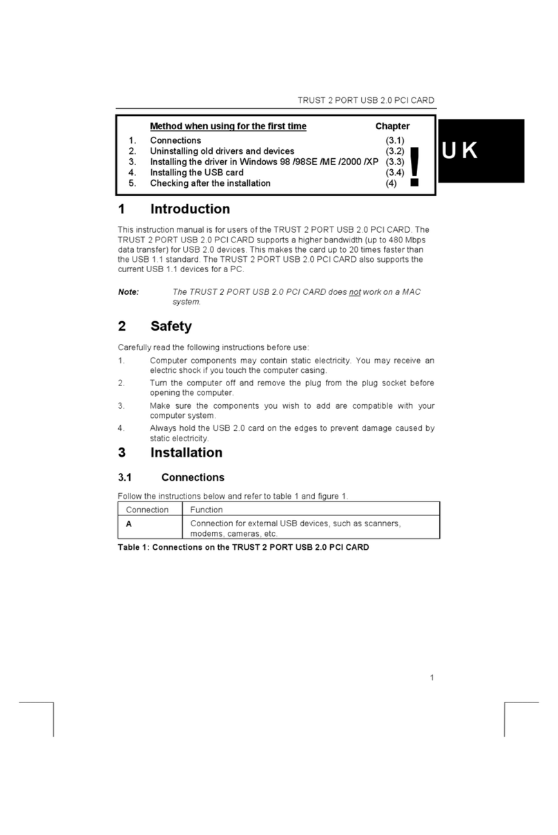Trust 13351 User manual