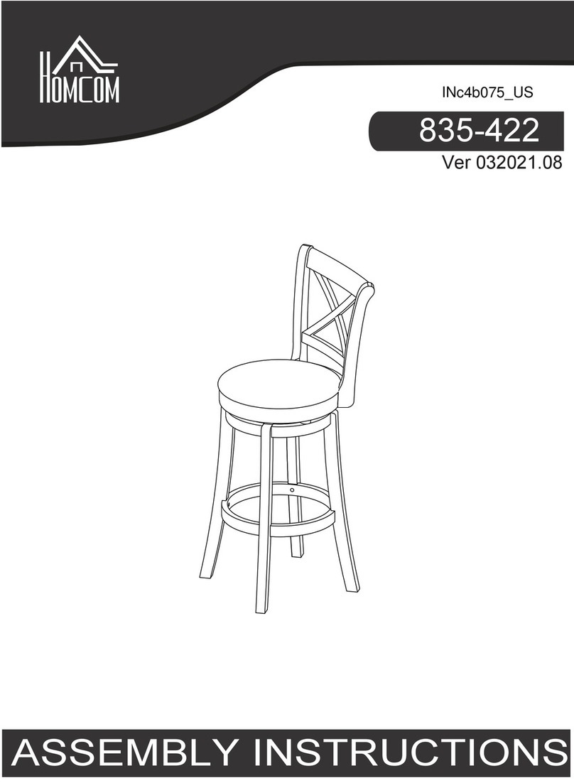 HOMCOM 835-422 User manual HOMCOM 835-422 User manual