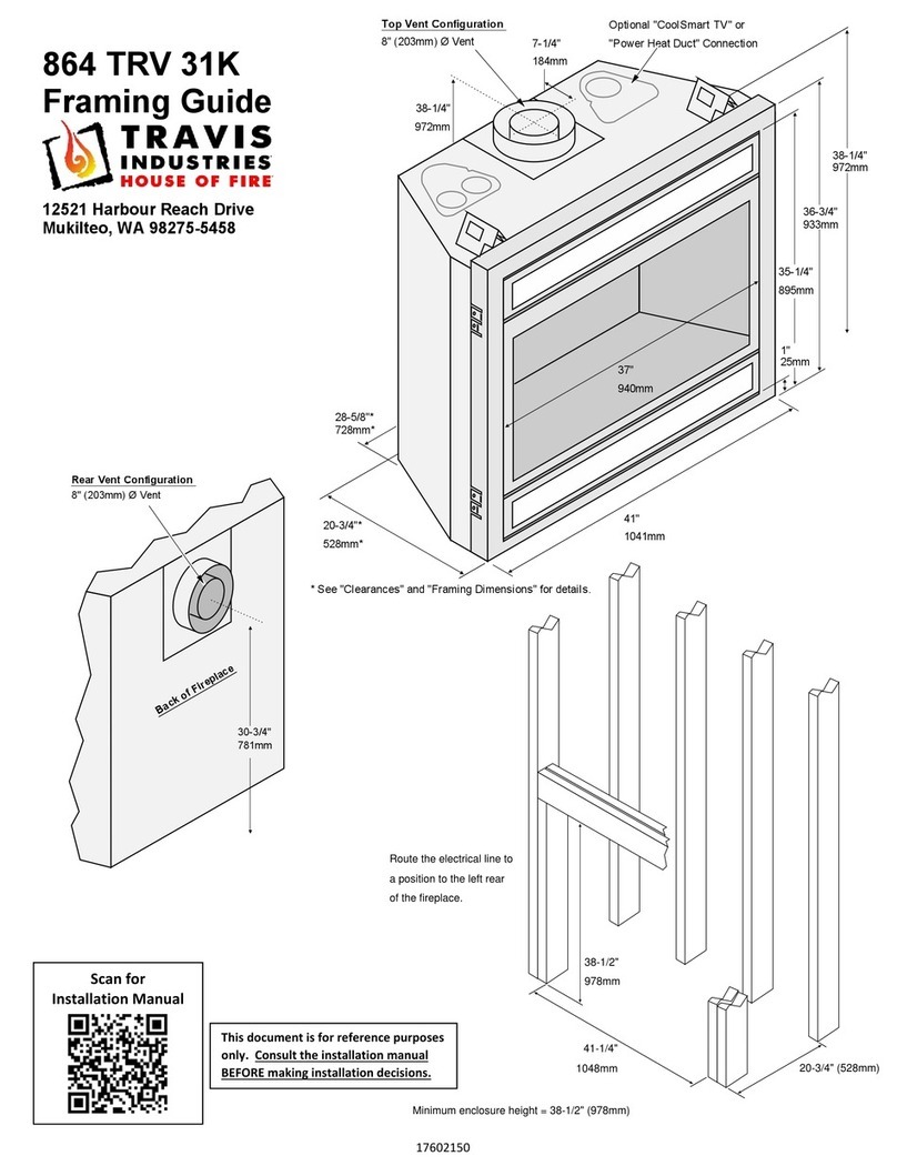 Travis Industries 864 TRV 31K User manual Travis Industries 864 TRV 31K User manual