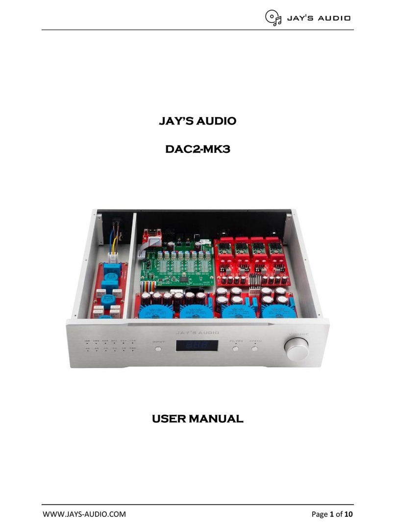 Jay's Audio DAC2-MK3 user manual