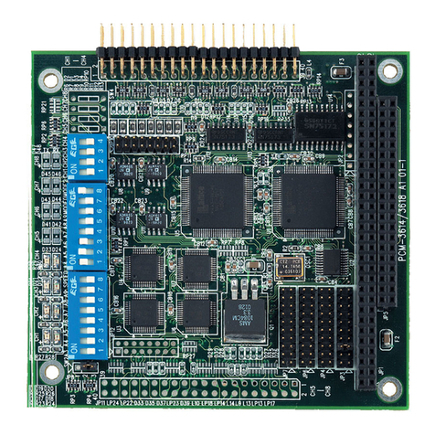 Advantech PCM-3614 User manual