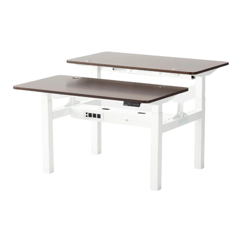 Autonomous SmartDesk Core Duo Assembly instructions