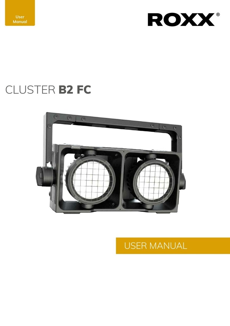 ROXX CLUSTER B2 FC User manual
