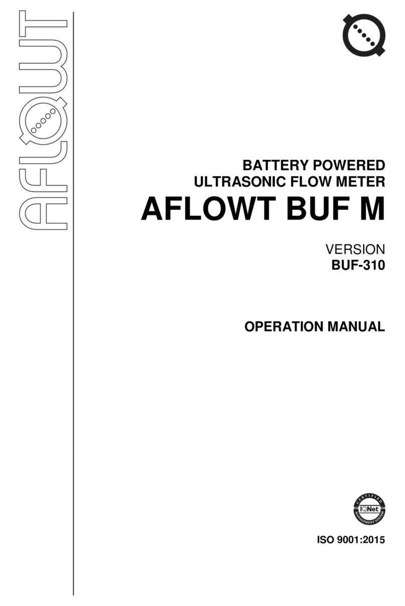 AFLOWT BUF M Operation manual