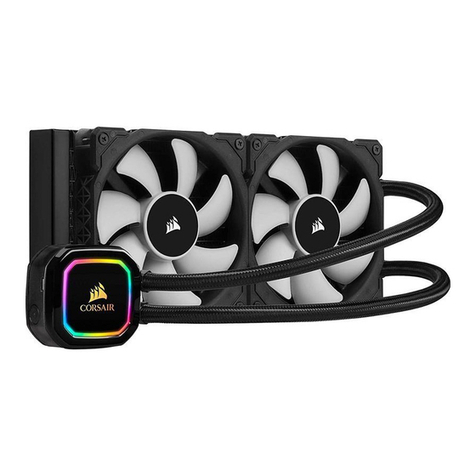 Corsair H100i User manual