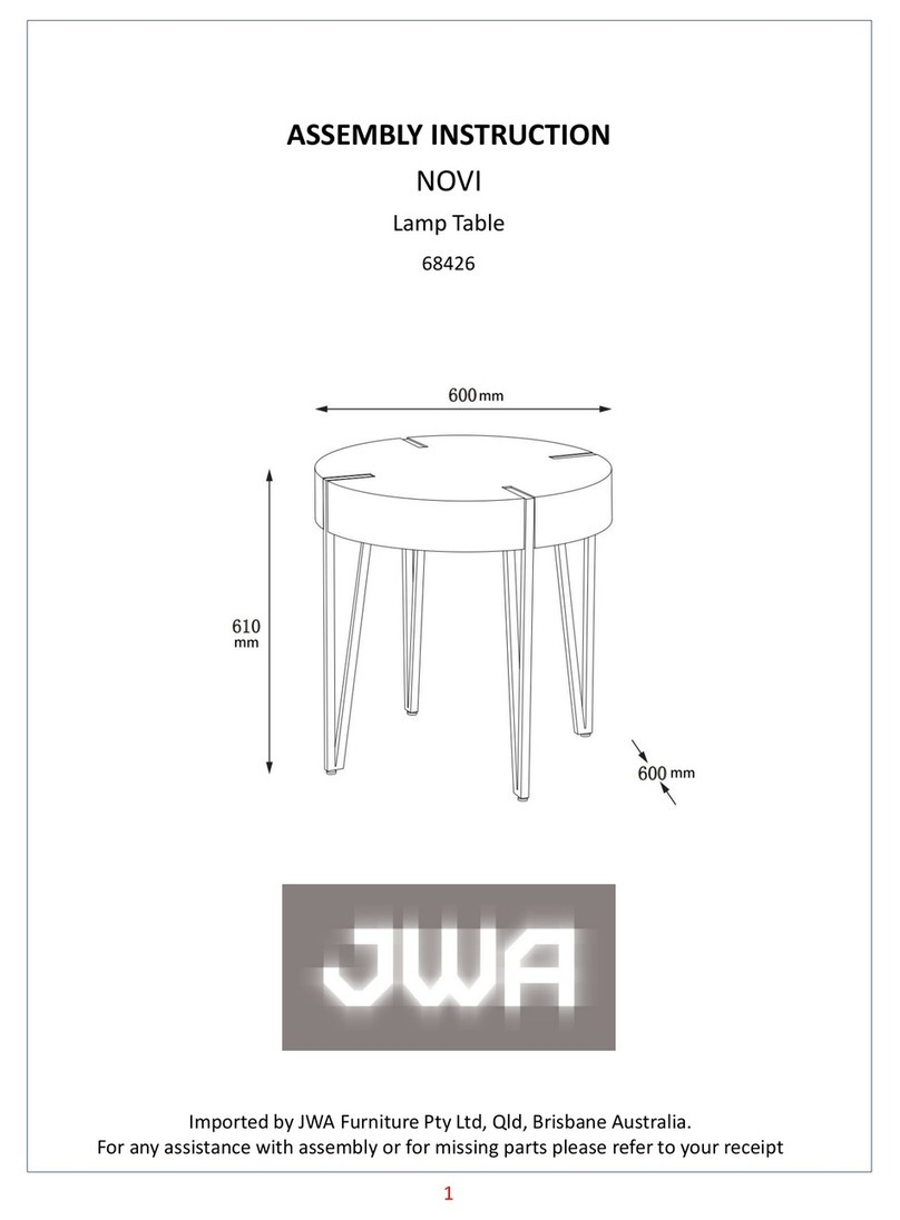 JWA NOVI 68426 Assembly instruction