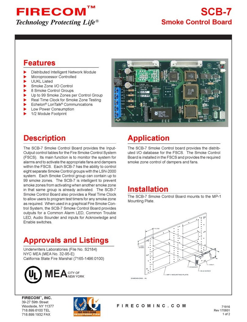 Firecom SCB-7 quick start guide