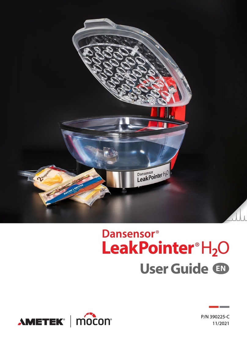 Ametek mocon Dansensor LeakPointer H2O user guide