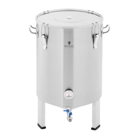 Royal Catering RCBM-60CF user manual