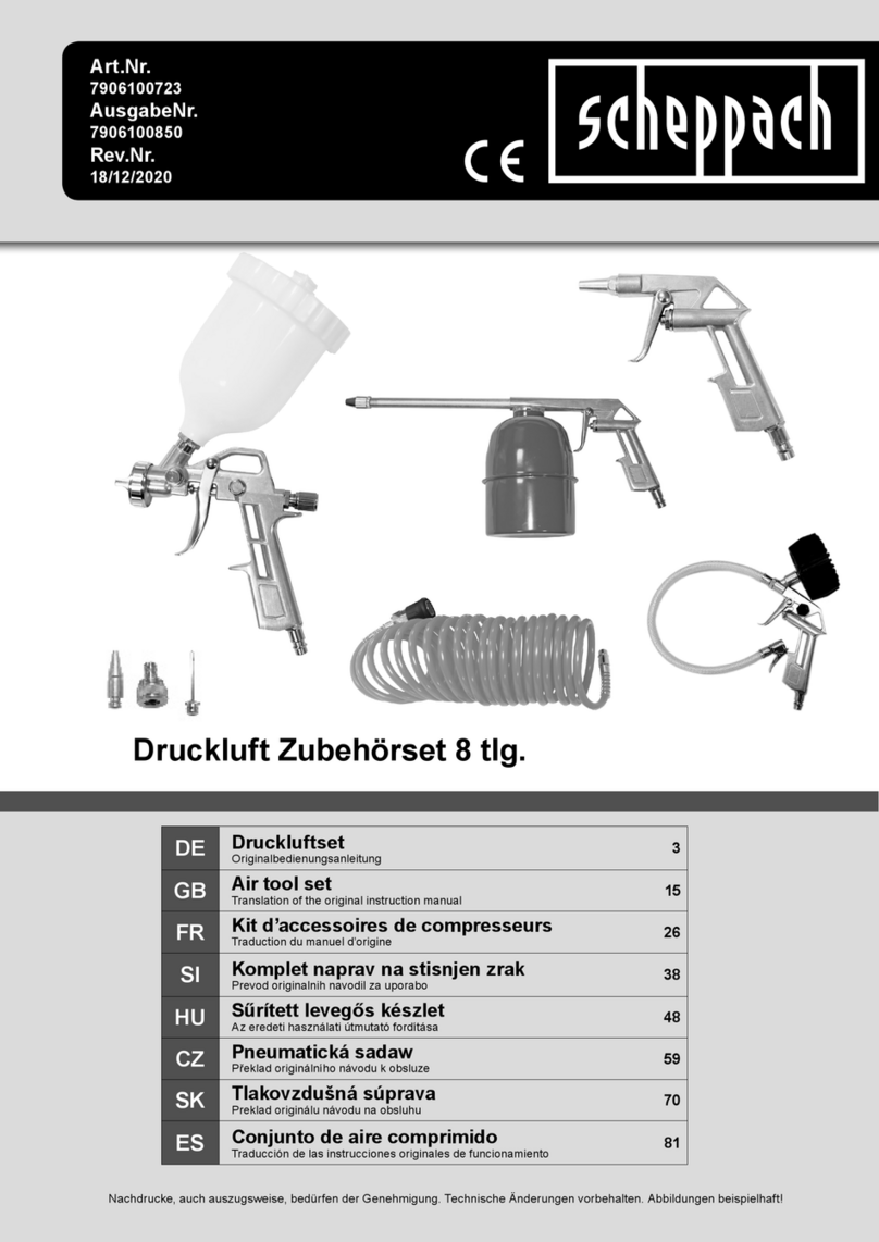 Scheppach 7906100723 Quick start guide