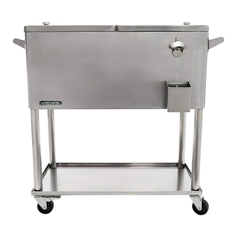 PERMASTEEL 80QT Use & care guide PERMASTEEL 80QT Use & care guide