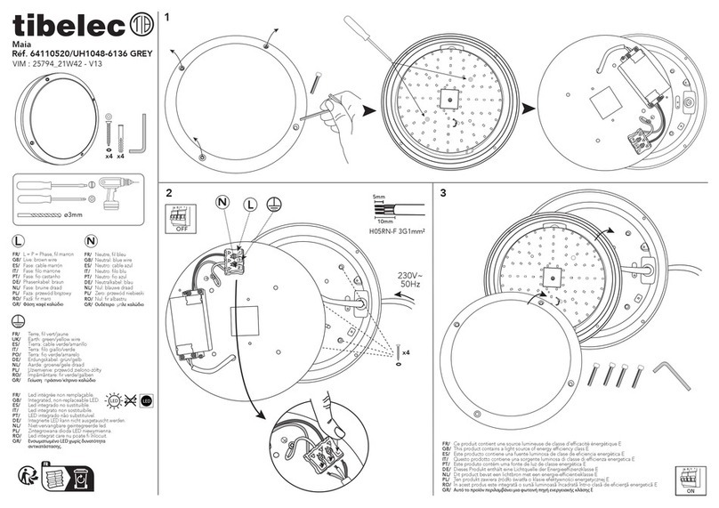 tibelec Maia UH1048-6136 quick start guide