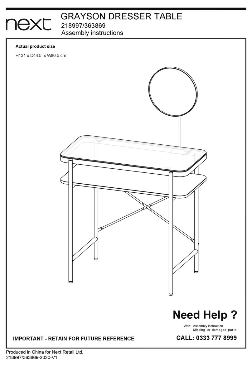 Next GRAYSON 218997 User manual