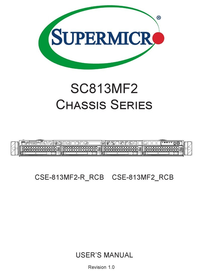 Supermicro SC813MF2 Series User manual
