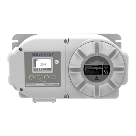 Servomex SERVOTOUGH Oxy Operator's manual