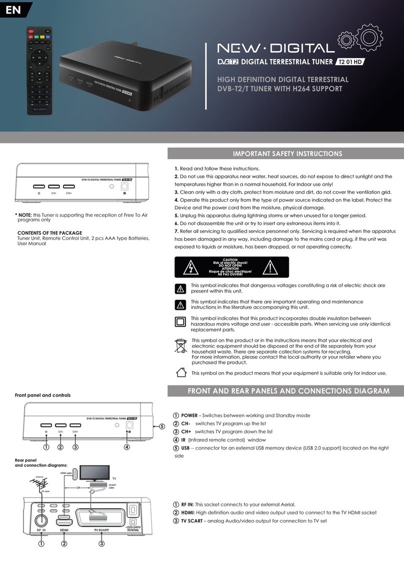 New Digital T2 01 manual