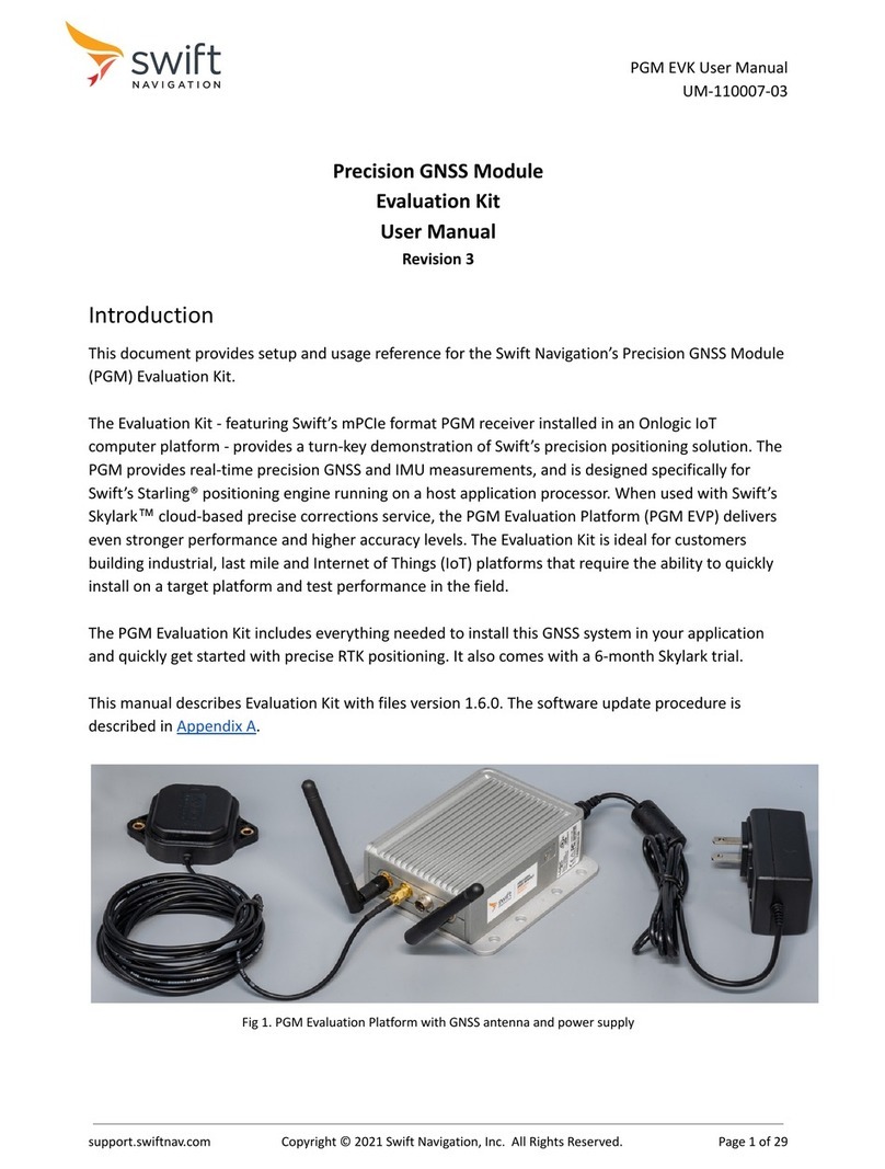 Swift Navigation CL230G-P User manual