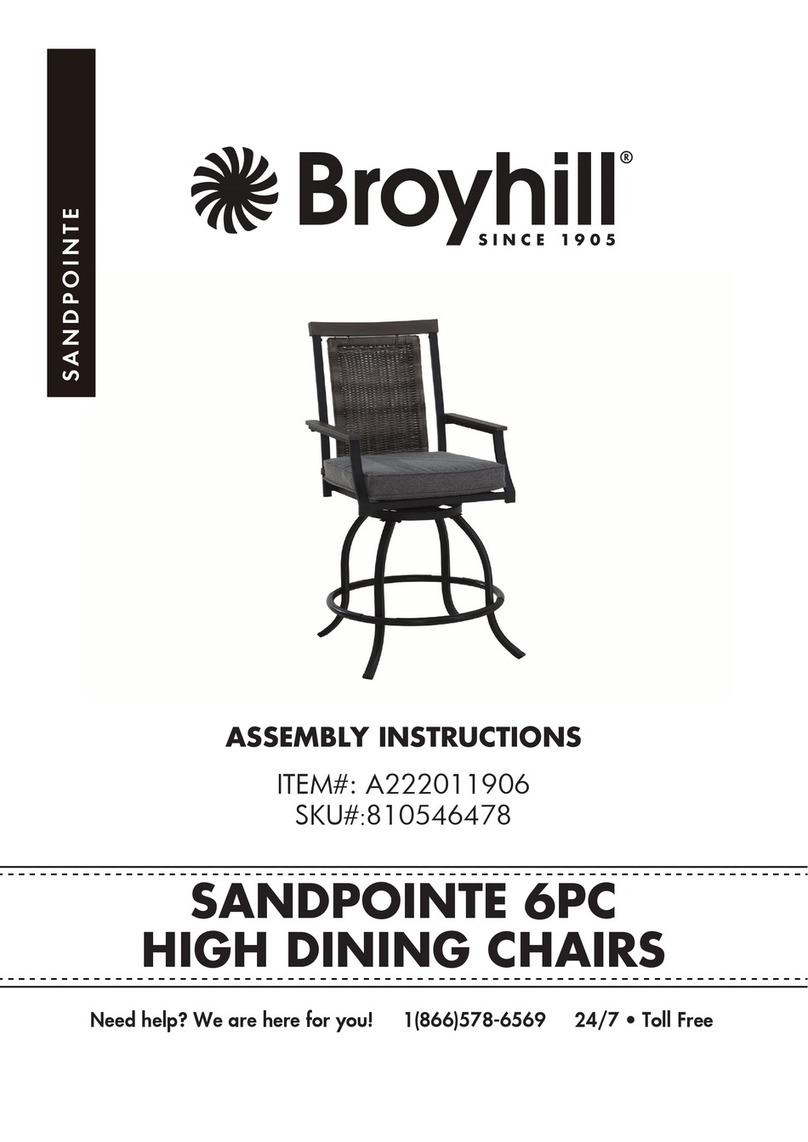Broyhill A222011906 Assembly instructions