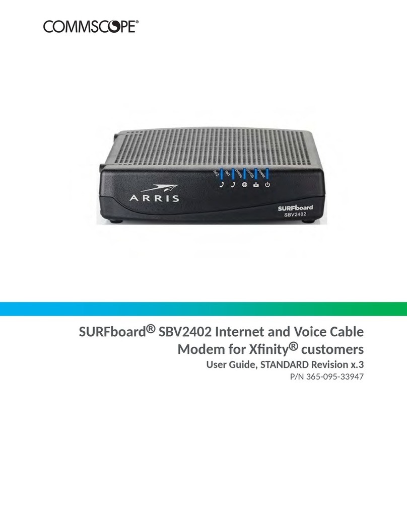 CommScope ARRIS SURFboard SBV2402 user guide