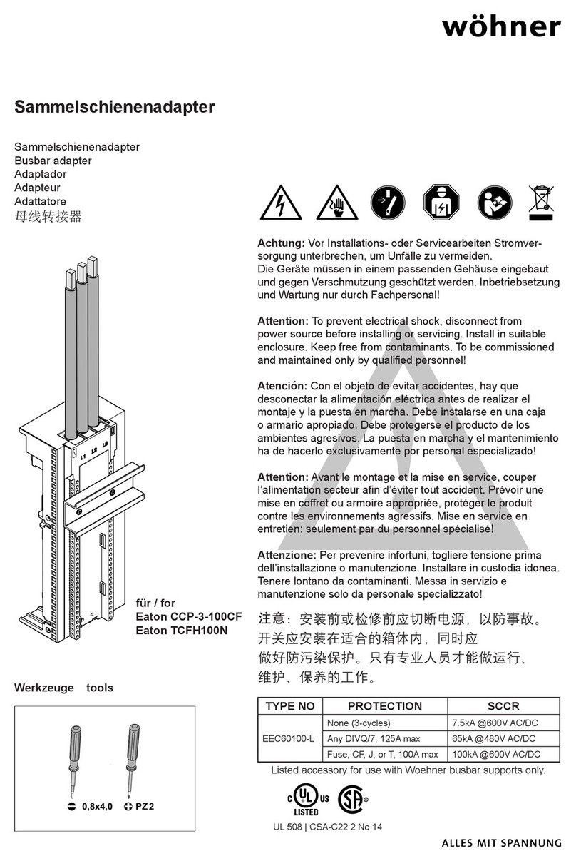 Wöhner EEC60100-L quick start guide