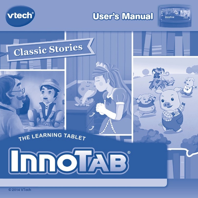 V-tech Classic Stories InnoTab User manual