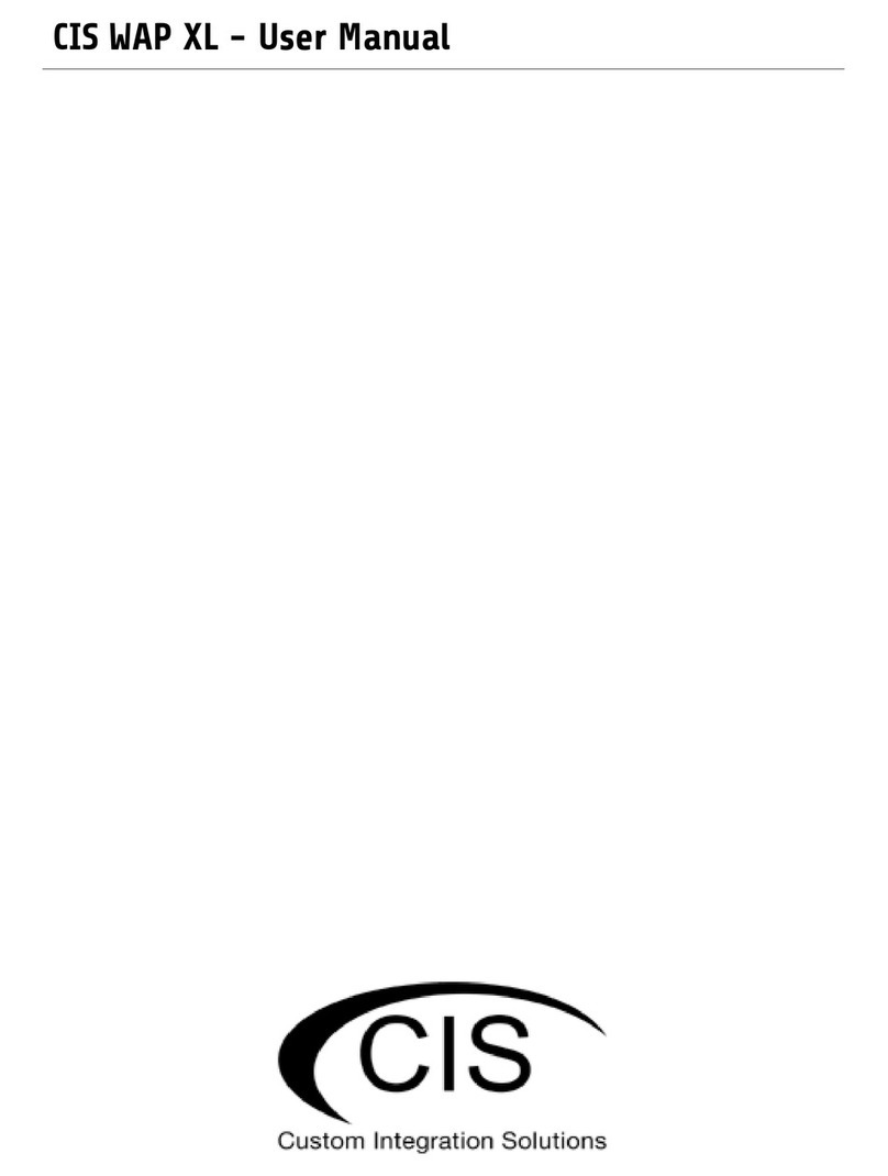 CIS WAP XL user manual