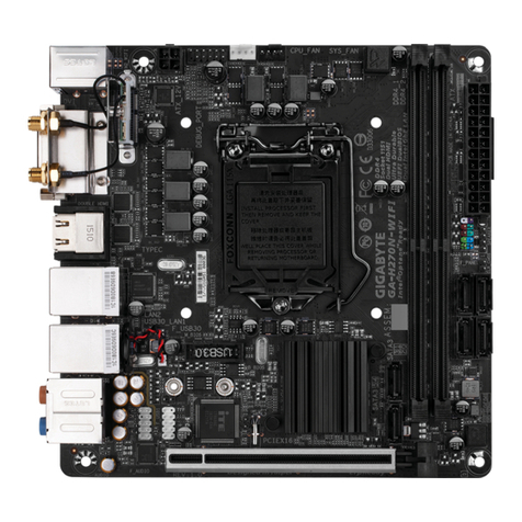 GIGA-BYTE TECHNOLOGY GA-Z270N-WIFI user manual