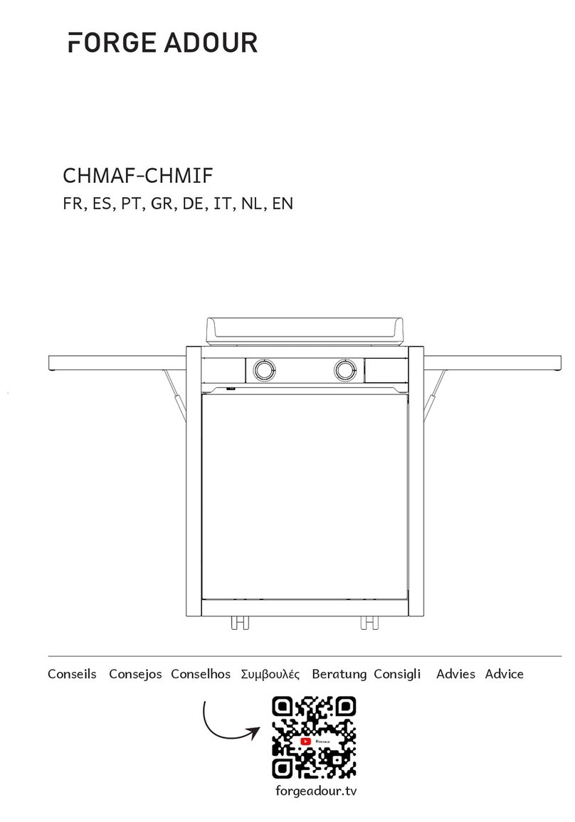FORGE ADOUR CHMAF User manual
