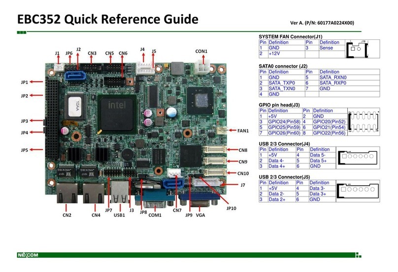 Nexcom EBC 352 User manual